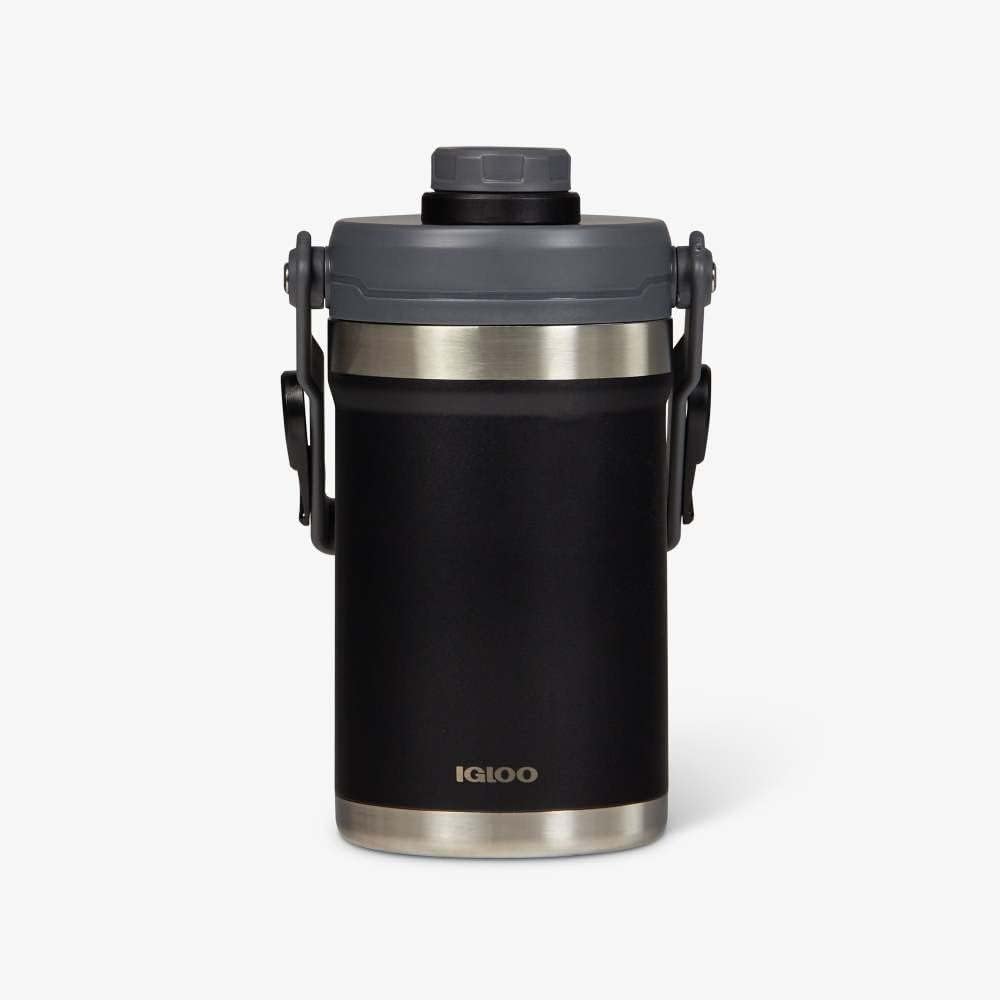 Igloo 1/2 Gallon Stainless Steel Sports Jug (Black) 00031444