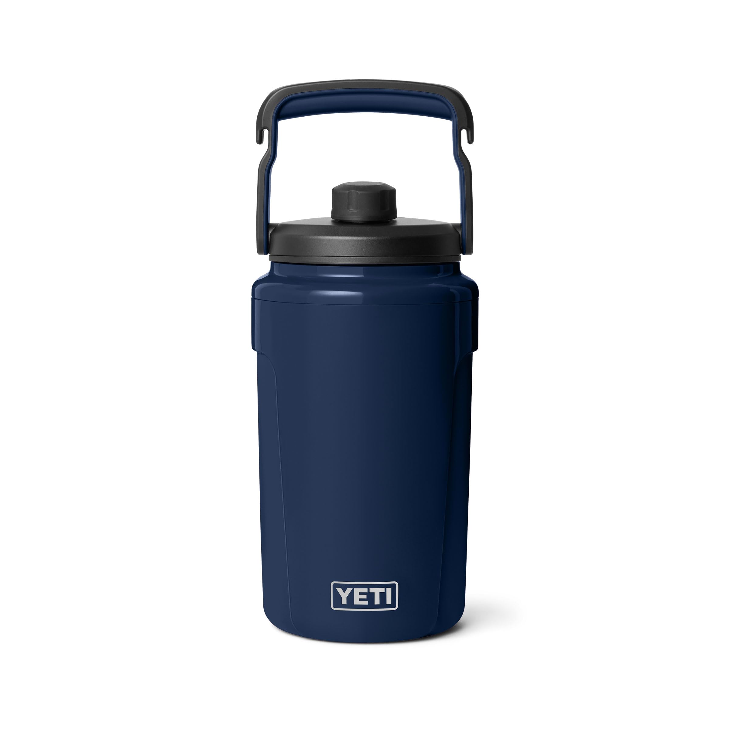 YETI Half Gallon Insulated Chug Cap Water Jug – Leakproof, Lightweight Sports Bottle with Fence Hook Handle – Keeps Drinks Ice-Cold – Ideal for Gym, Sports & Tournaments