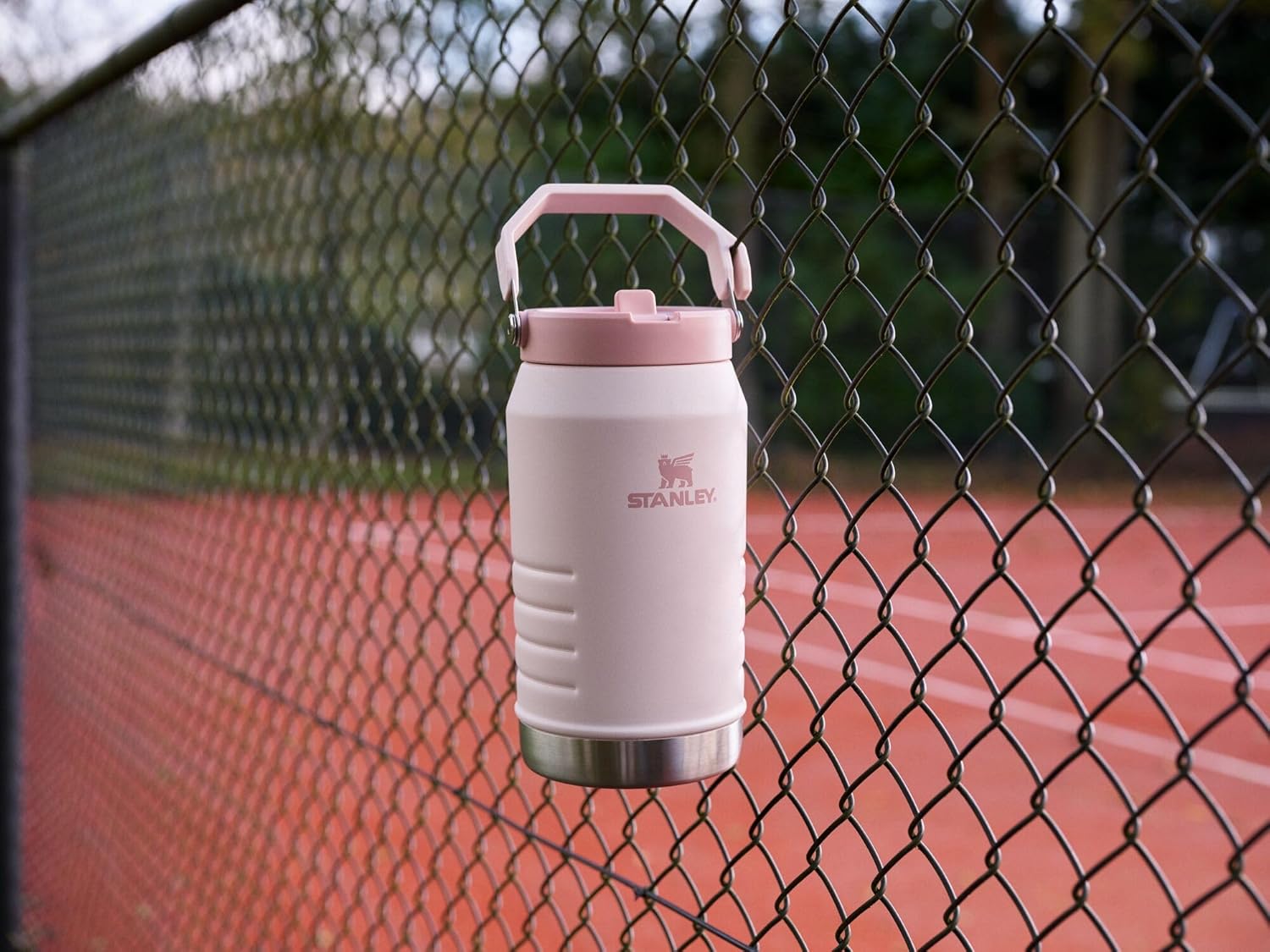 Stanley IceFlow 2.0 Flip Straw Jug with Handle 64 oz | Twist On Lid and Flip Up Straw | Leakproof for Travel and Sports | Insulated Stainless Steel |BPA-Free | Lilac